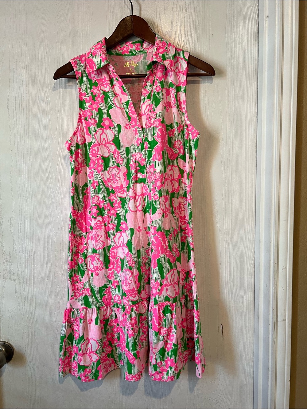 Lilly Pulitzer Riegan Dress-Putting Green Hannah Sleeveless $118 Women Sz Small